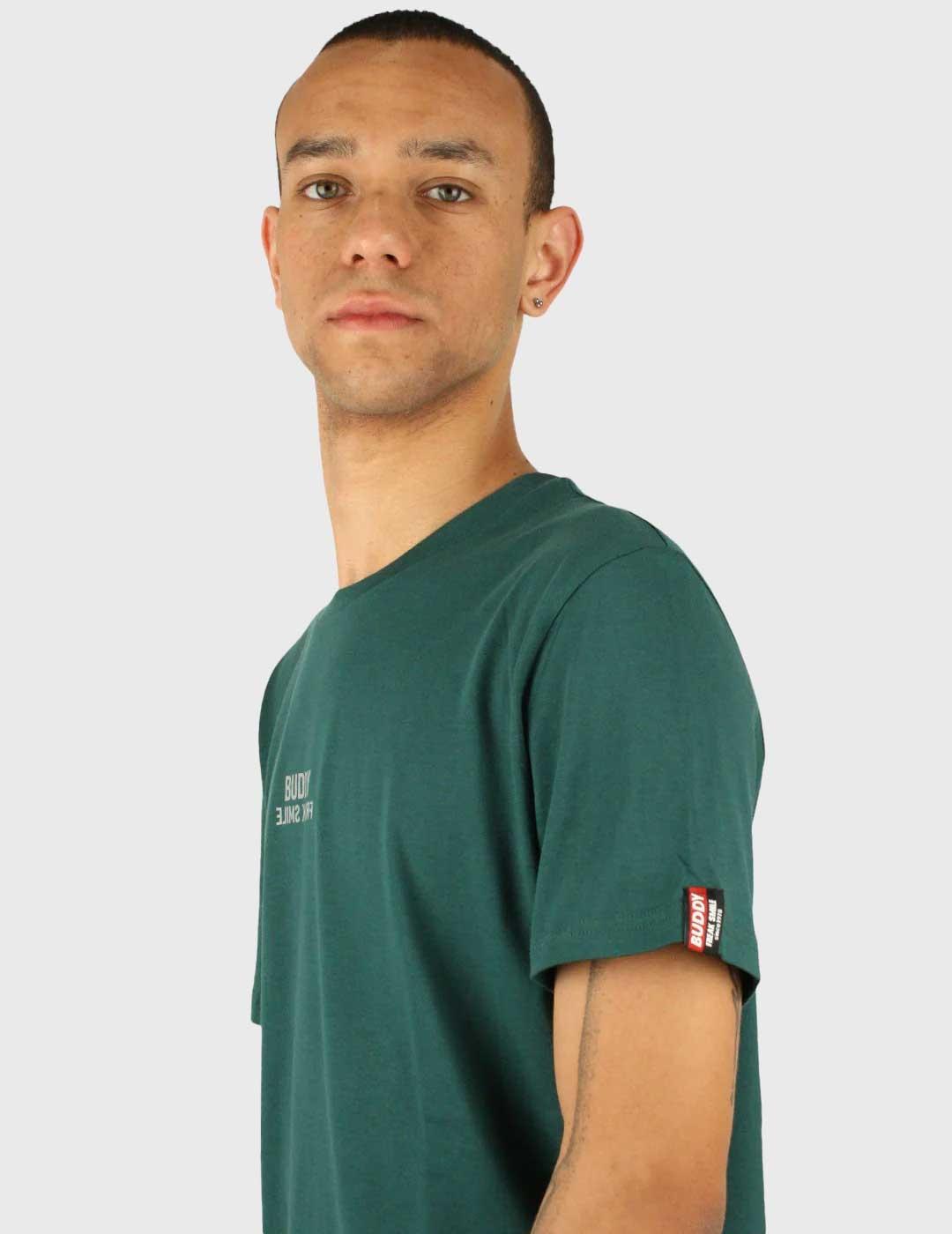 Buddy Bamboo Camiseta verde para hombre