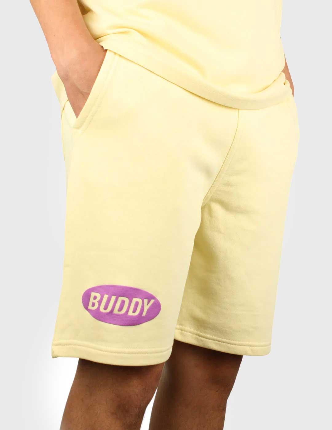 Buddy Safado Pantalón corto amarillo para hombre