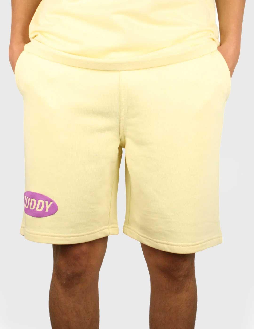 Buddy Safado Pantalón corto amarillo para hombre