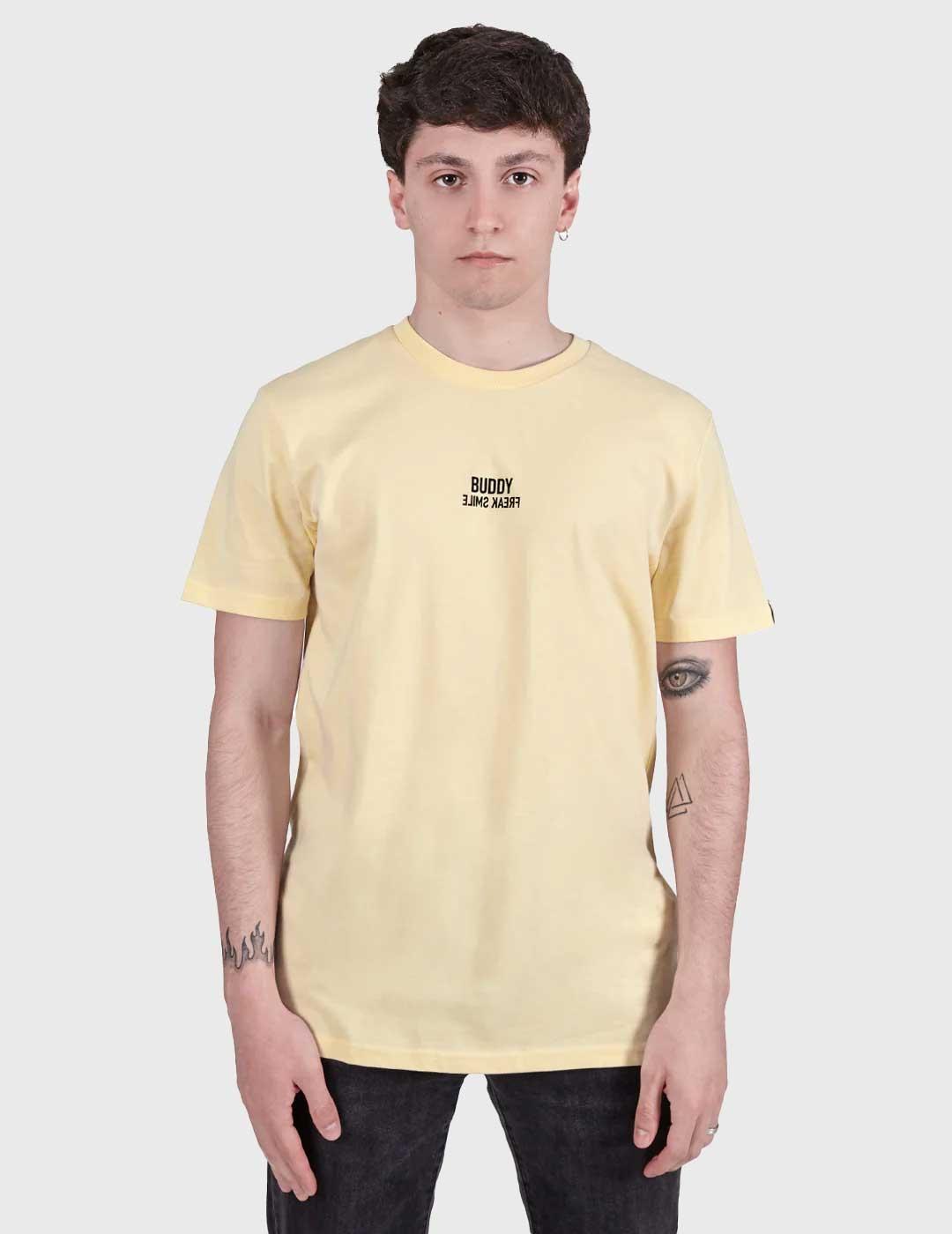 Buddy Bamboo Camiseta amarilla para hombre