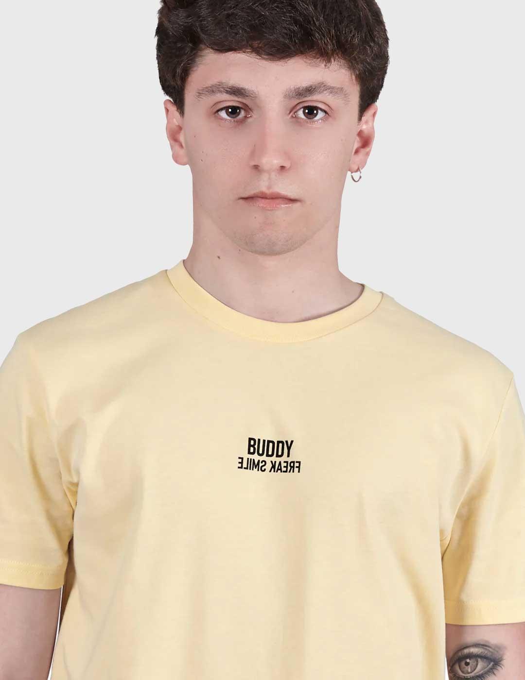 Buddy Bamboo Camiseta amarilla para hombre