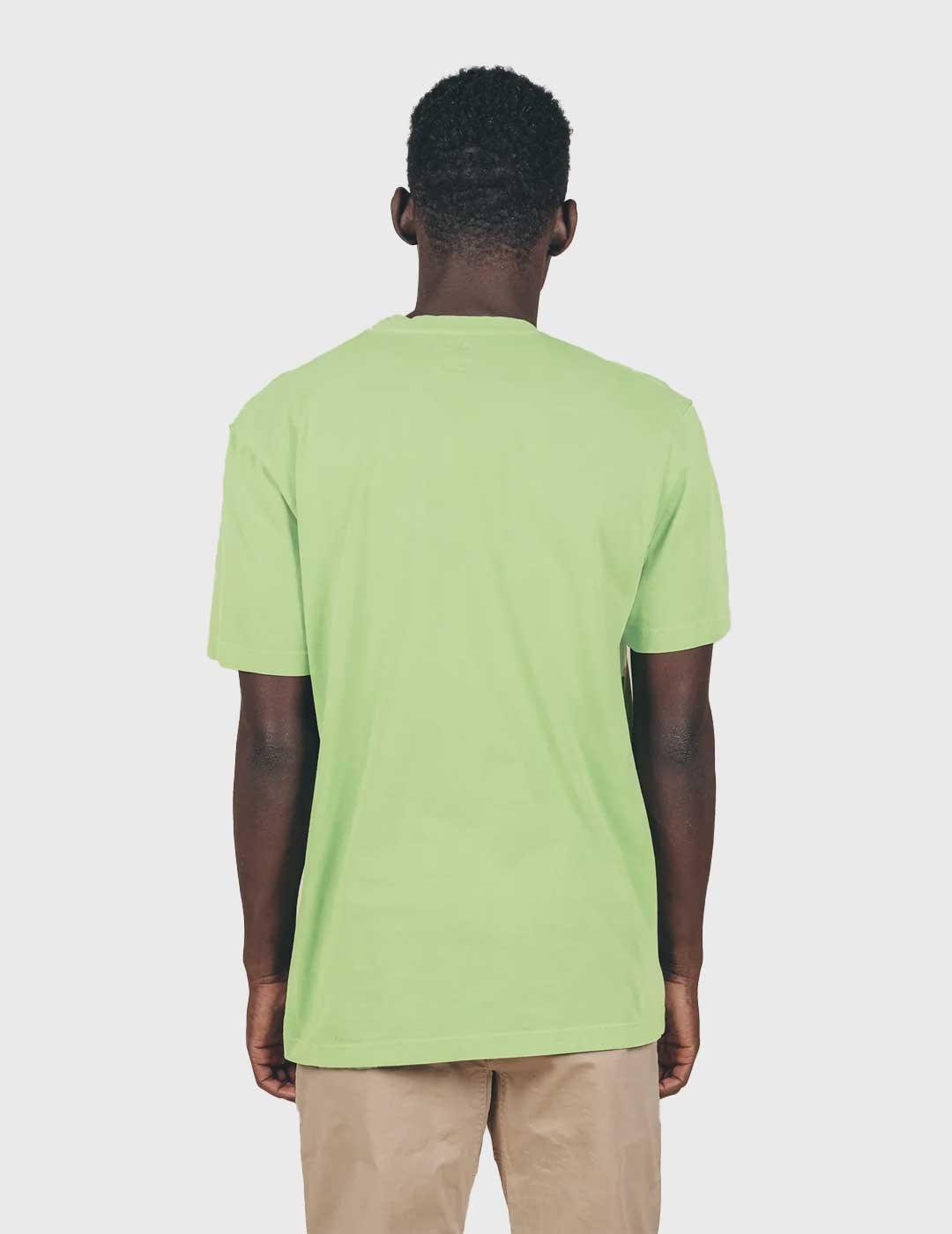 Trendsplant Garza T-Shirt Camiseta verde para hombre