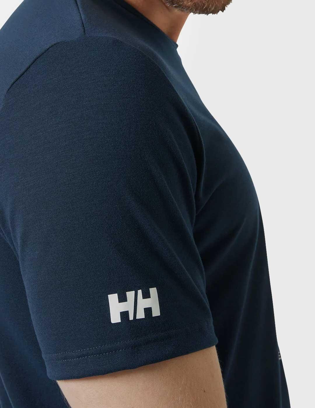 Helly Hansen HP Race Graphic Camiseta marina para hombre