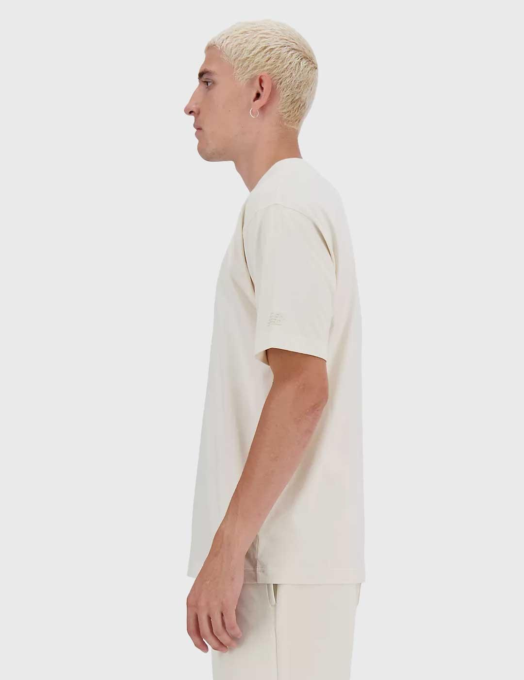 New Balance Hyper Density Graphic Camiseta beige para hombre