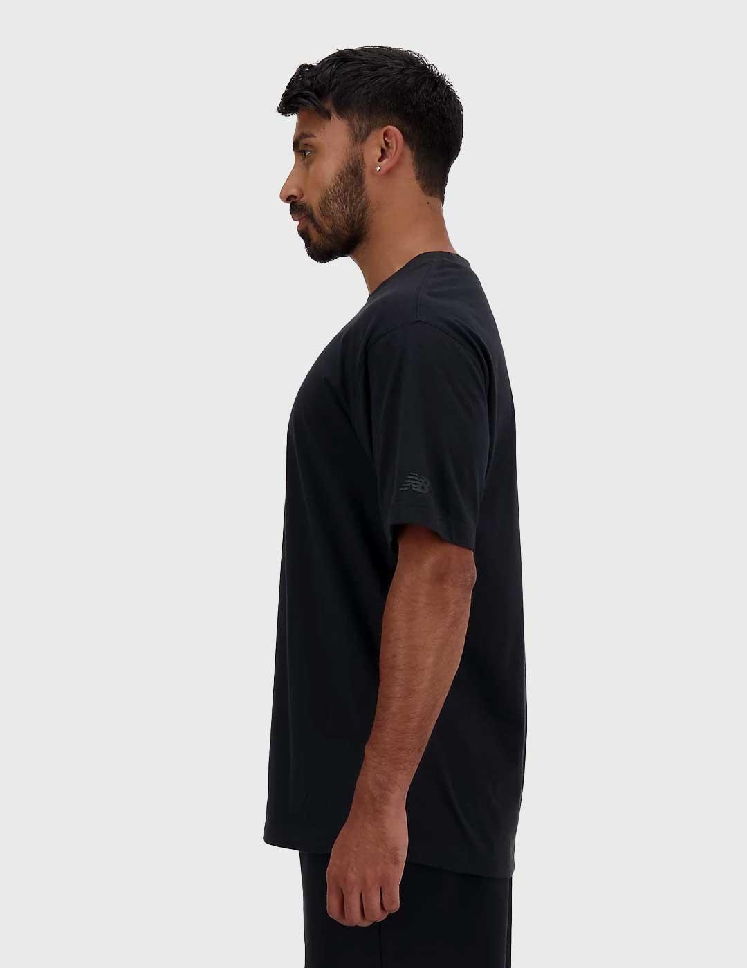 New Balance Hyper Density Graphic Camiseta negra para hombre