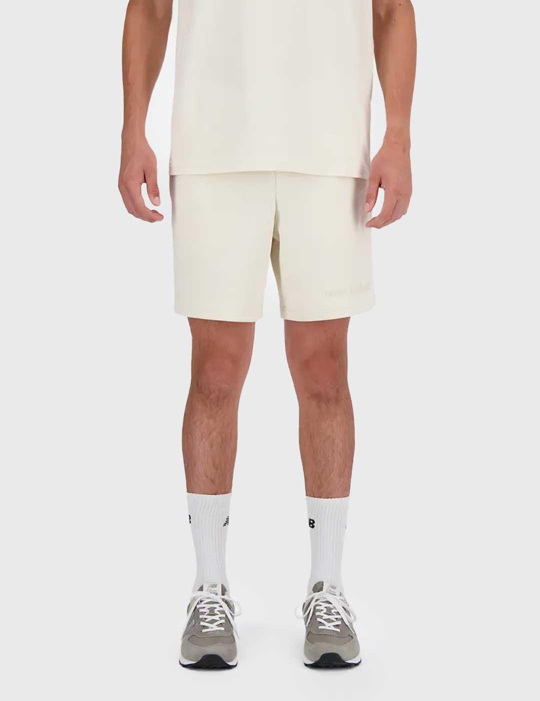 New Balance HD Short 7 Inch Pantalón corto beige para hombre