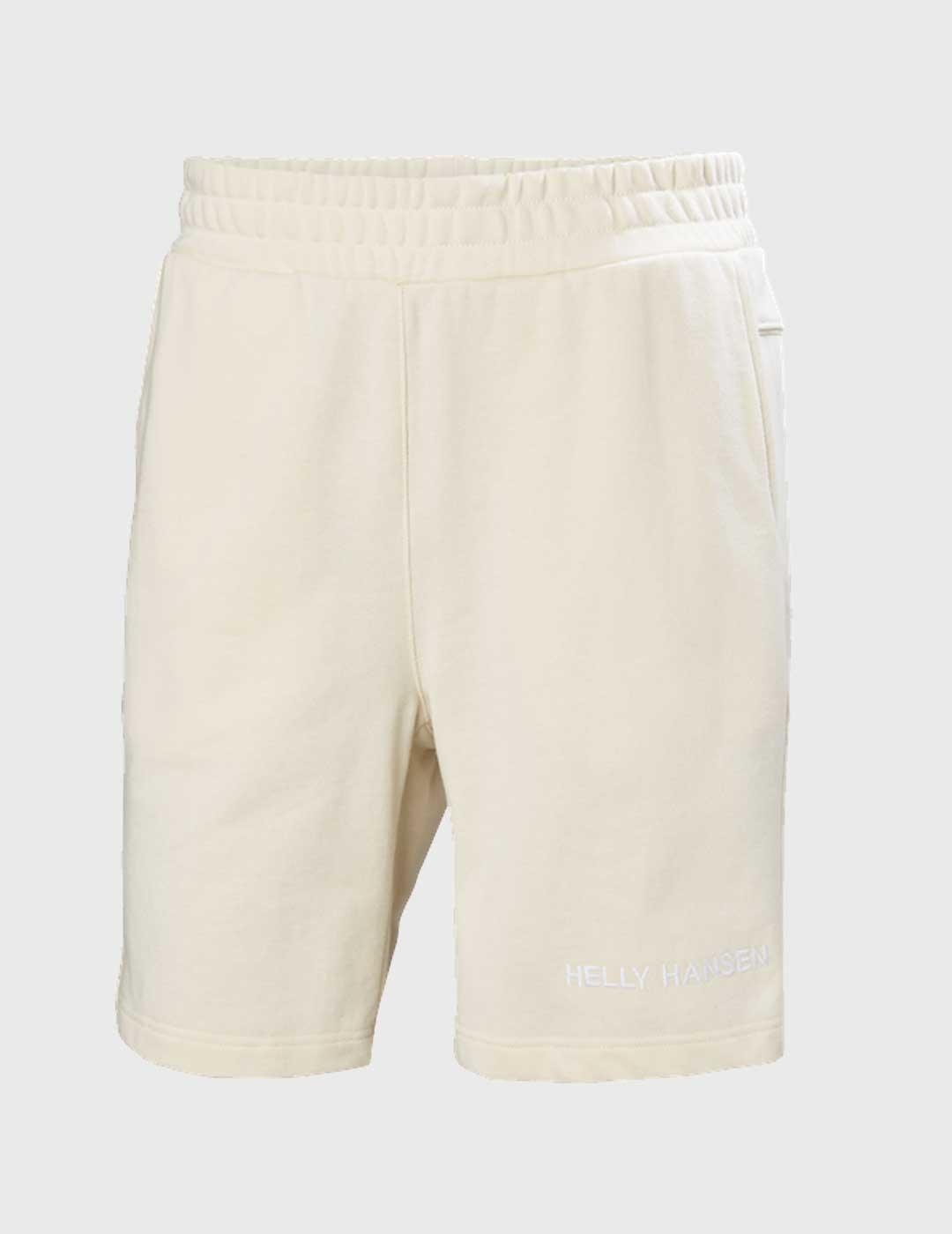 Helly Hansen Core Sweat Pantalón corto beige para hombre