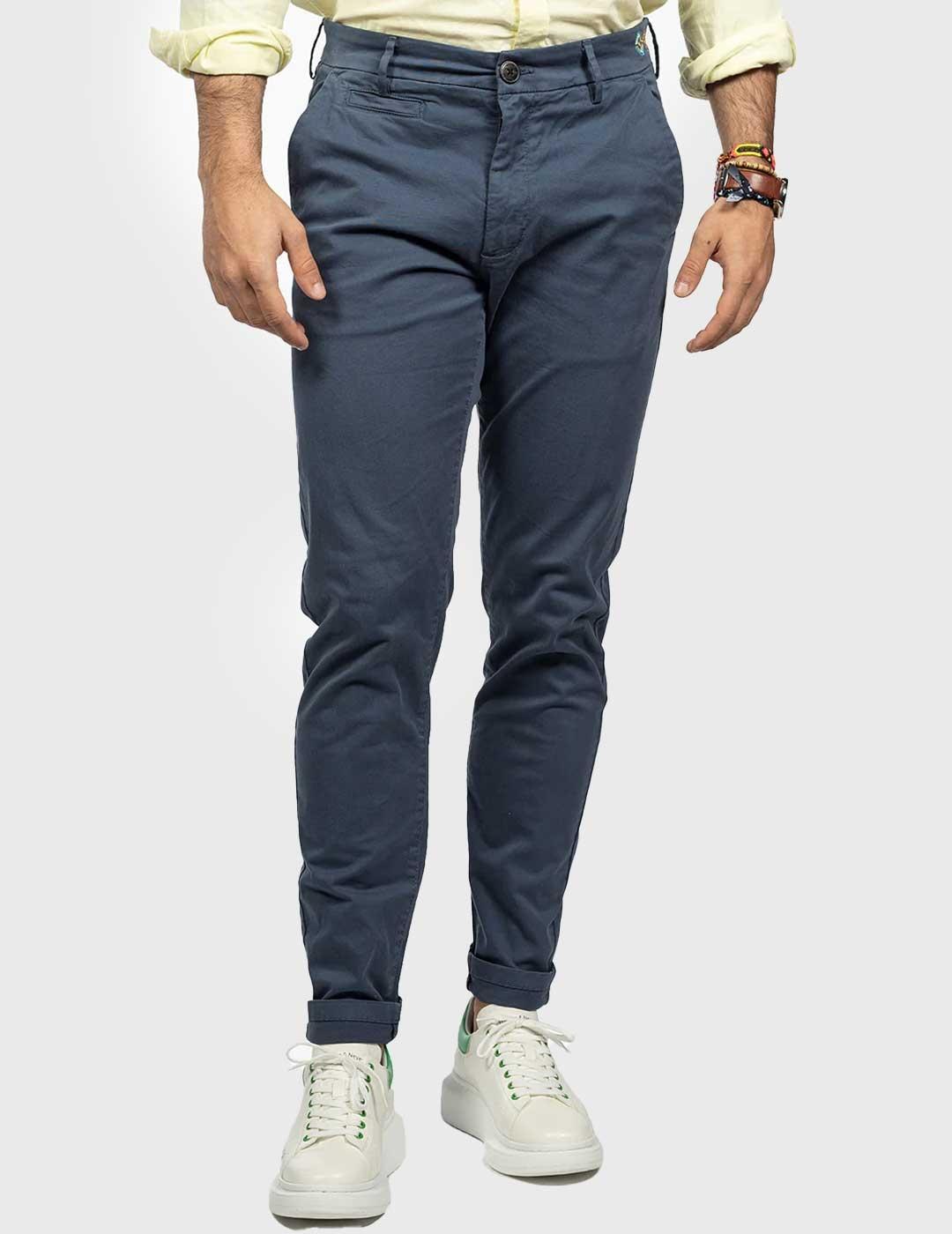 Harper & Neyer Chino Icon Pantalón azul para hombre