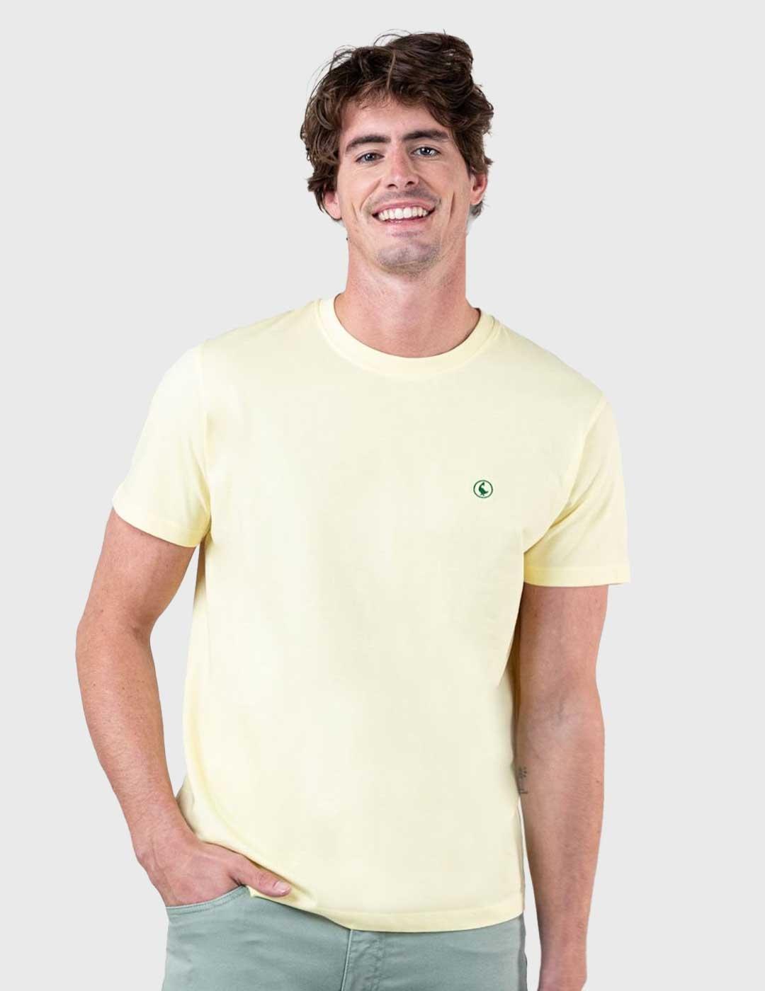 El Ganso Camiseta Garmen Dyed amarilla para hombre