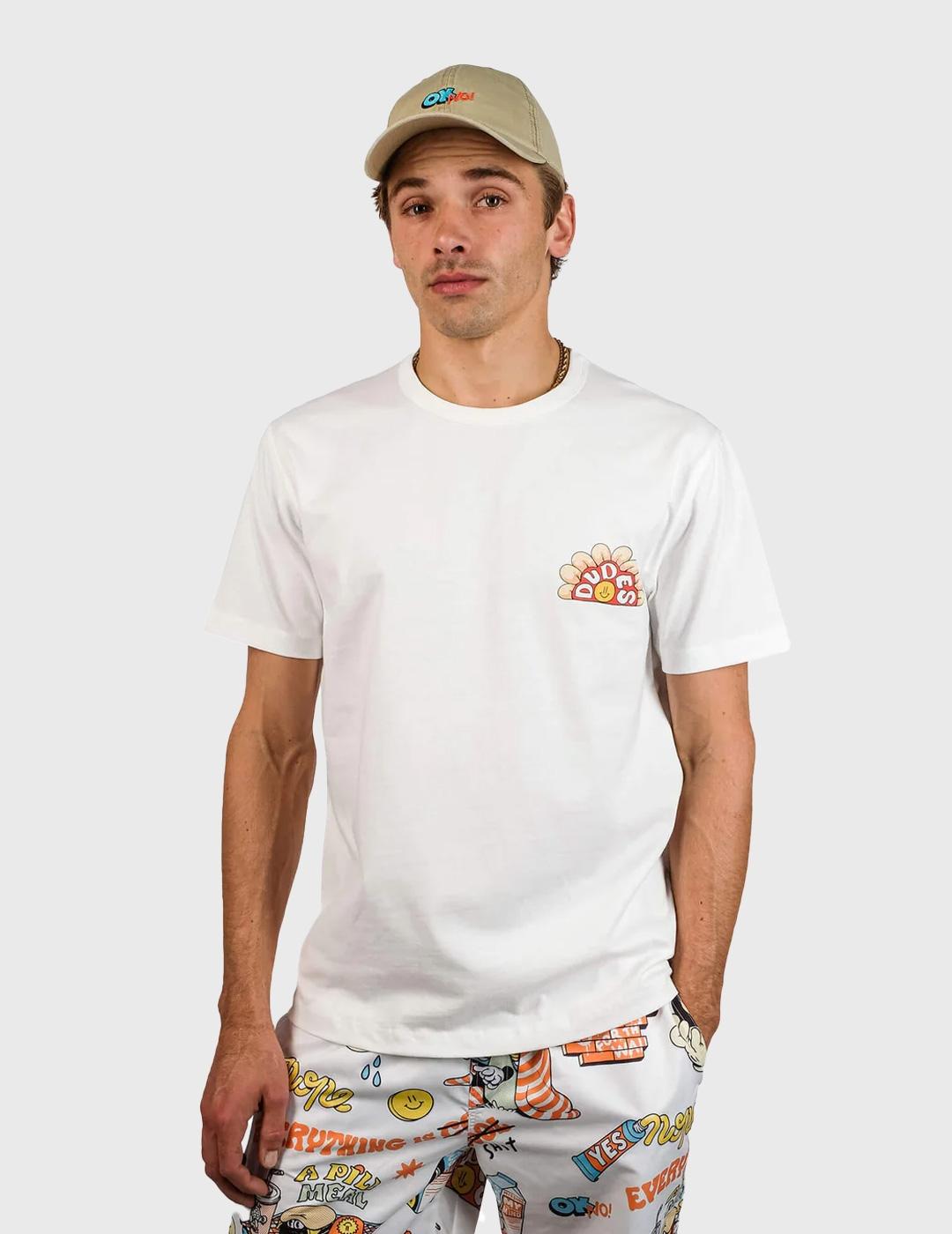 The Dudes Mid Summer Premium Camiseta blanca para hombre