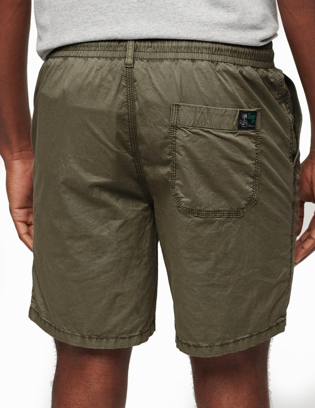 Superdry Walk Short Pantalones cortos verdes para hombre