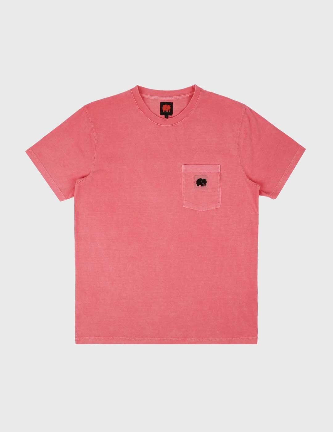 Trendsplant Garza T.Shirt Camiseta rosa para hombre