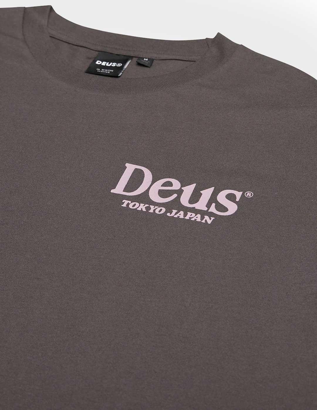 Deus Ex Machina Metro Tee Camiseta gris para hombre