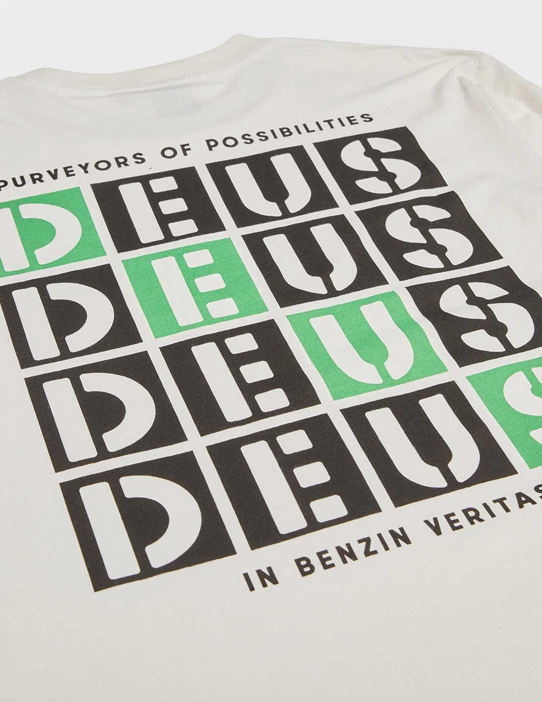 Deus Ex Machina TicTac LS Tee Camiseta blanca de manga larga