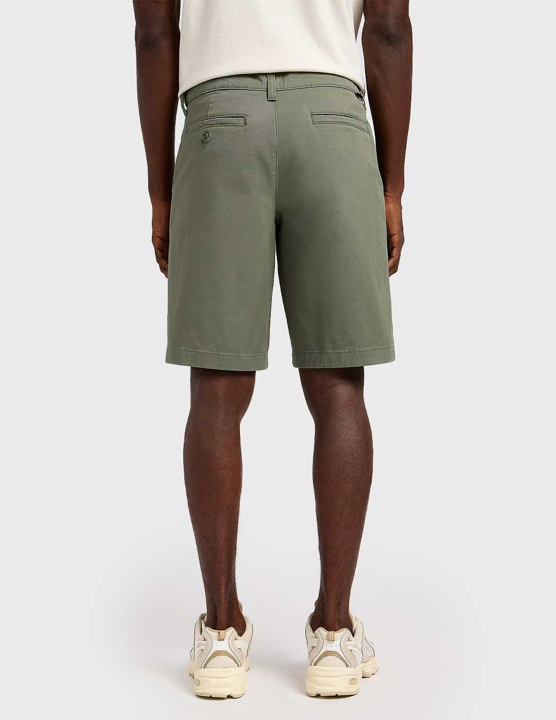 Lee Relaxed Chino Short Pantalones cortos verdes para hombre
