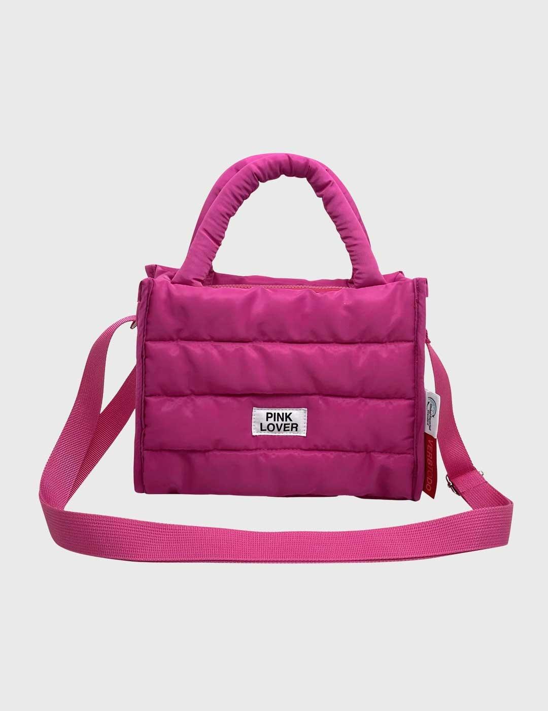 Verb To Do Handbag Fucsia Pink Lover Bolso rosa unisex