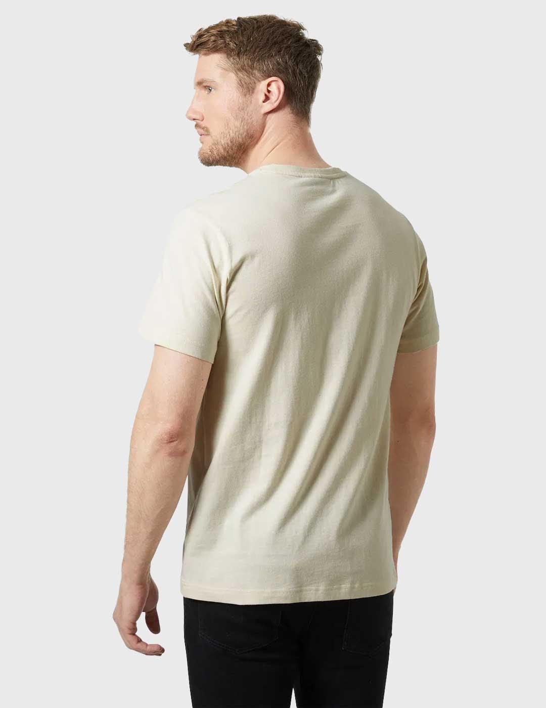 Helly Hansen Core Graphic Camiseta beige para hombre