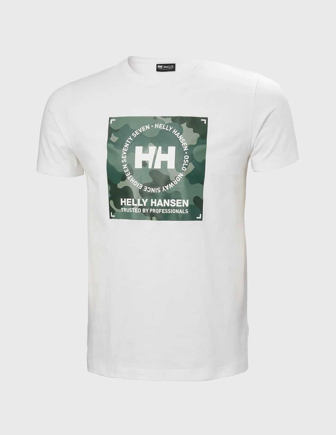 Helly Hansen Core Graphic Camiseta amarilla para hombre