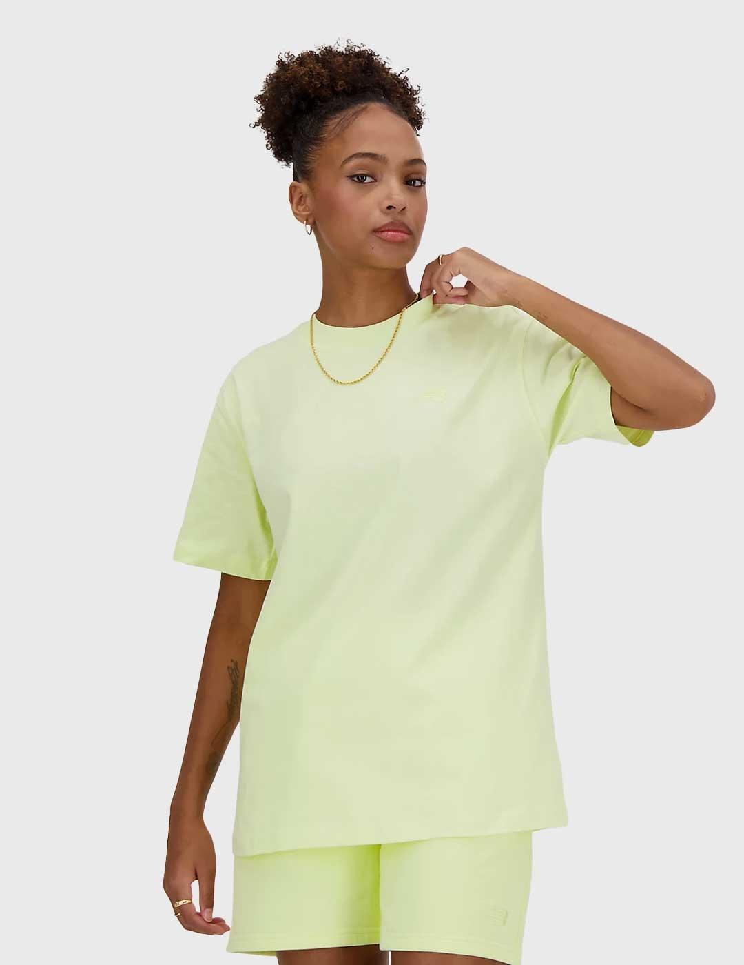 New Balance Athletics Jersey Camiseta lima para mujer