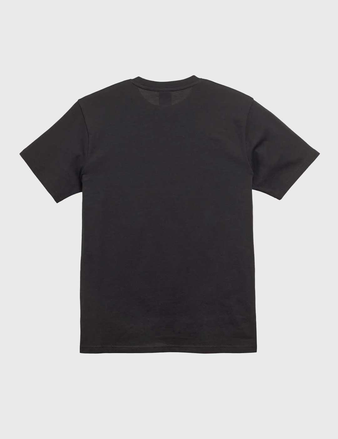 Herschel Pocket Tee Camiseta negra con bolsillo para hombre