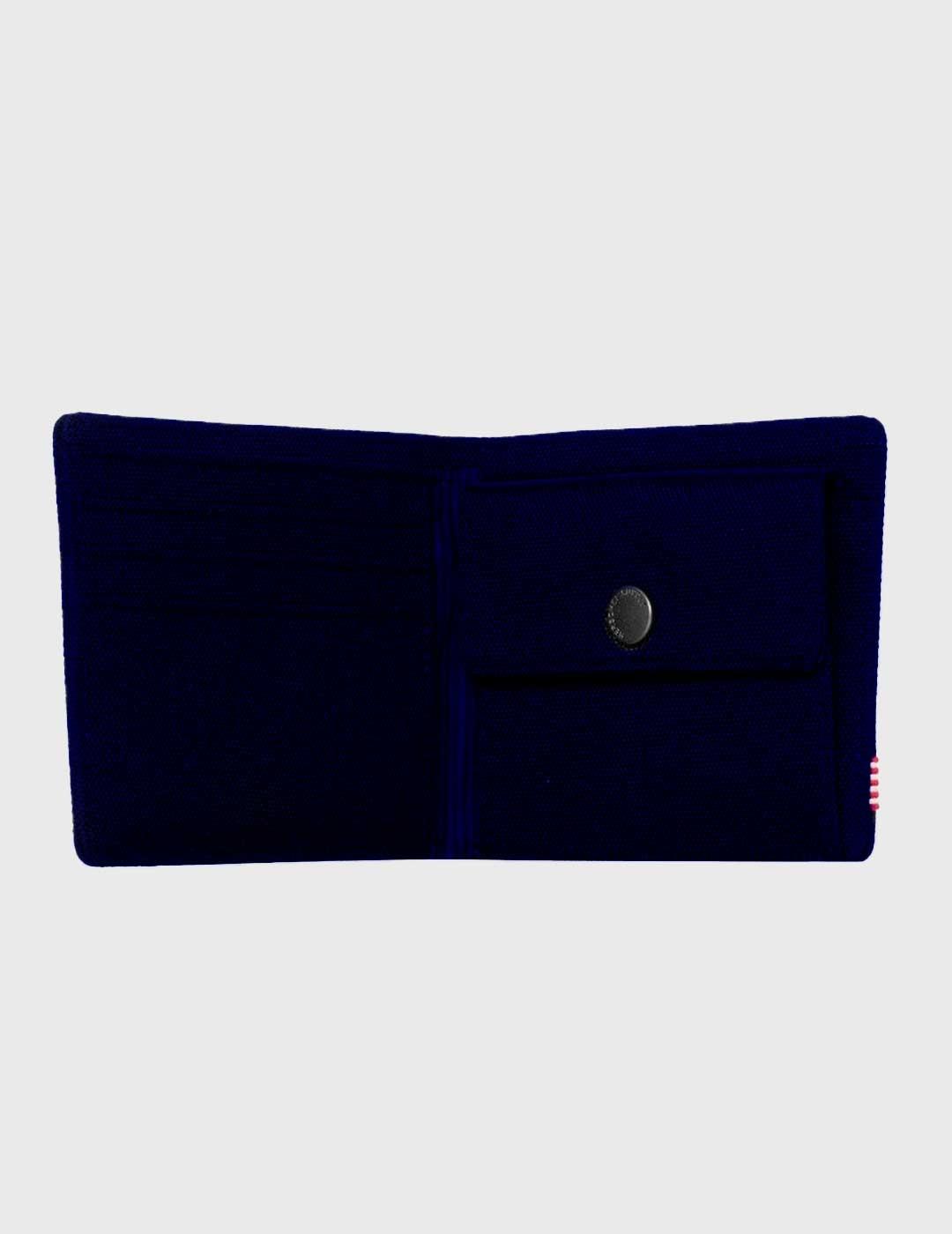 Herschel Roy Coin Wallet azul marino unisex
