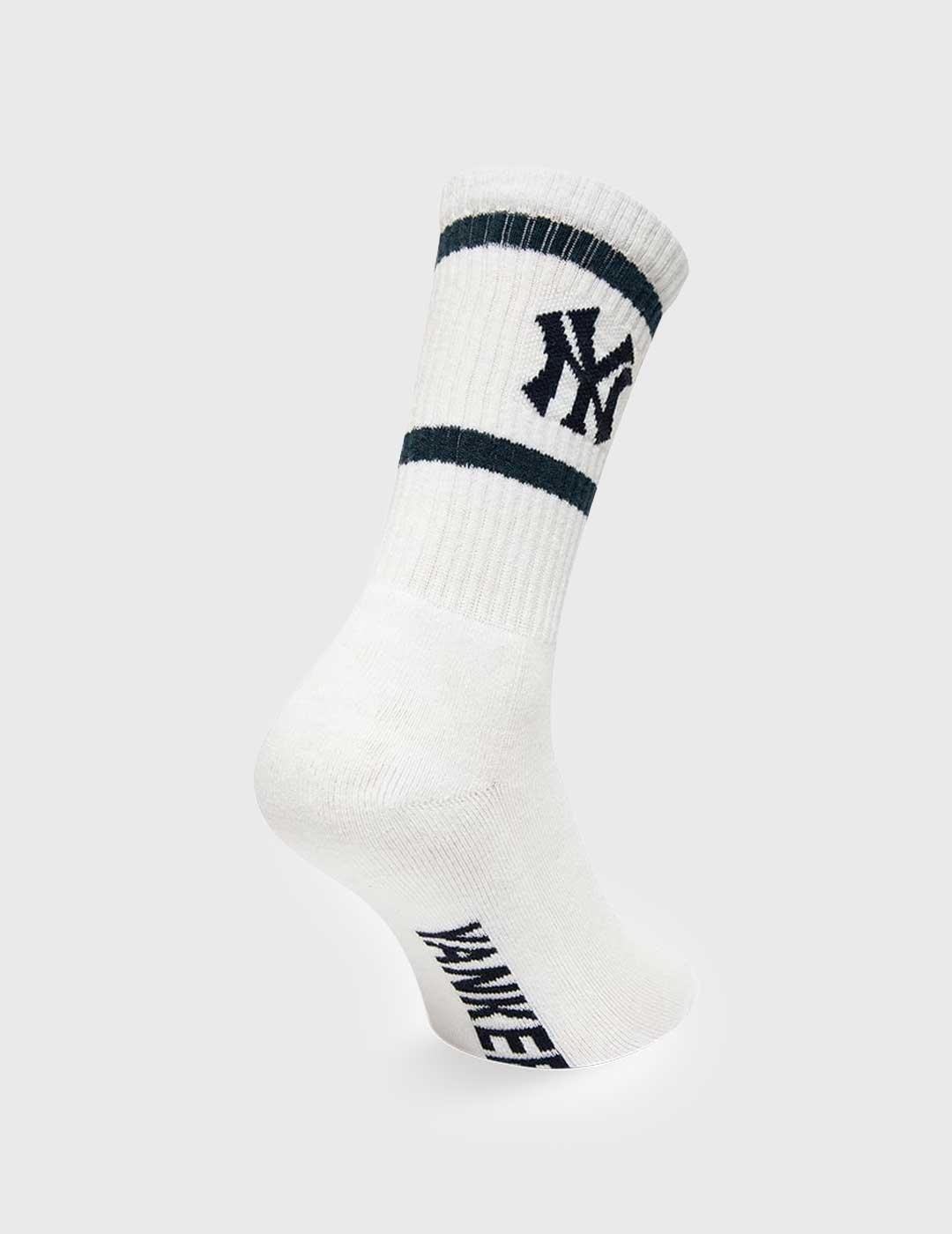 New Era MLB Premium Sock Calcetines blancos unisex