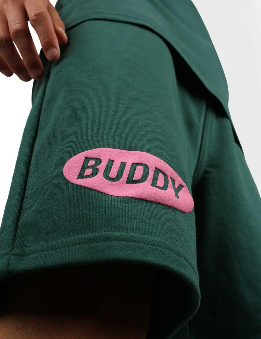 Buddy Safado Pantalón corto verde para hombre