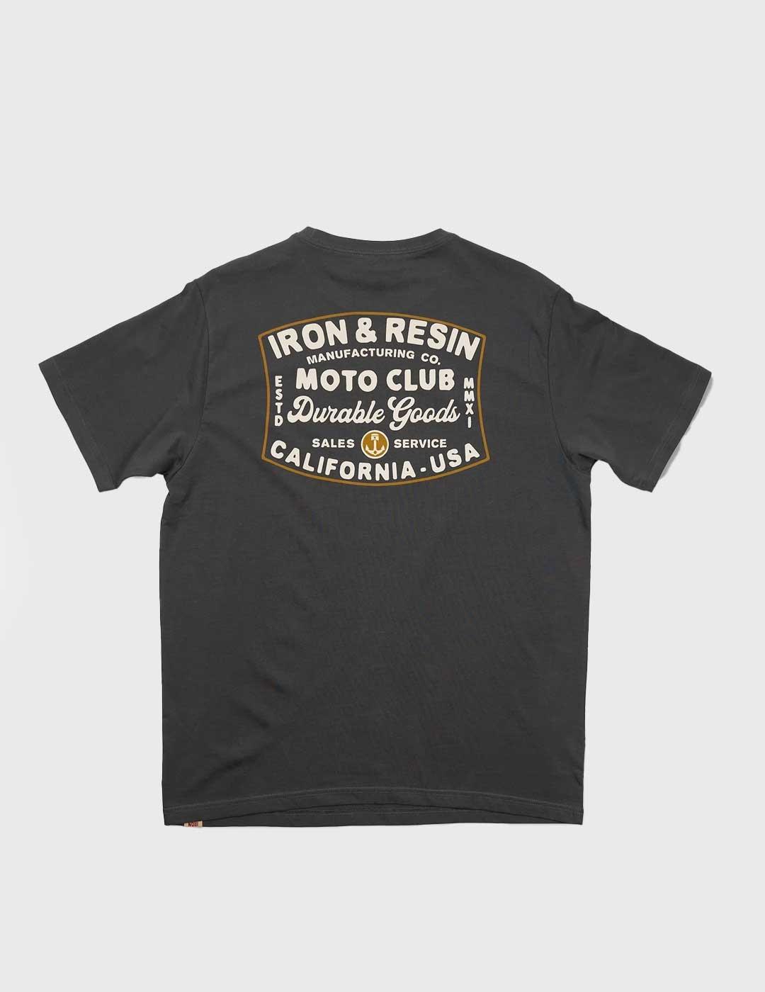 Salty Crew Moto Club Tee Camiseta gris para hombre