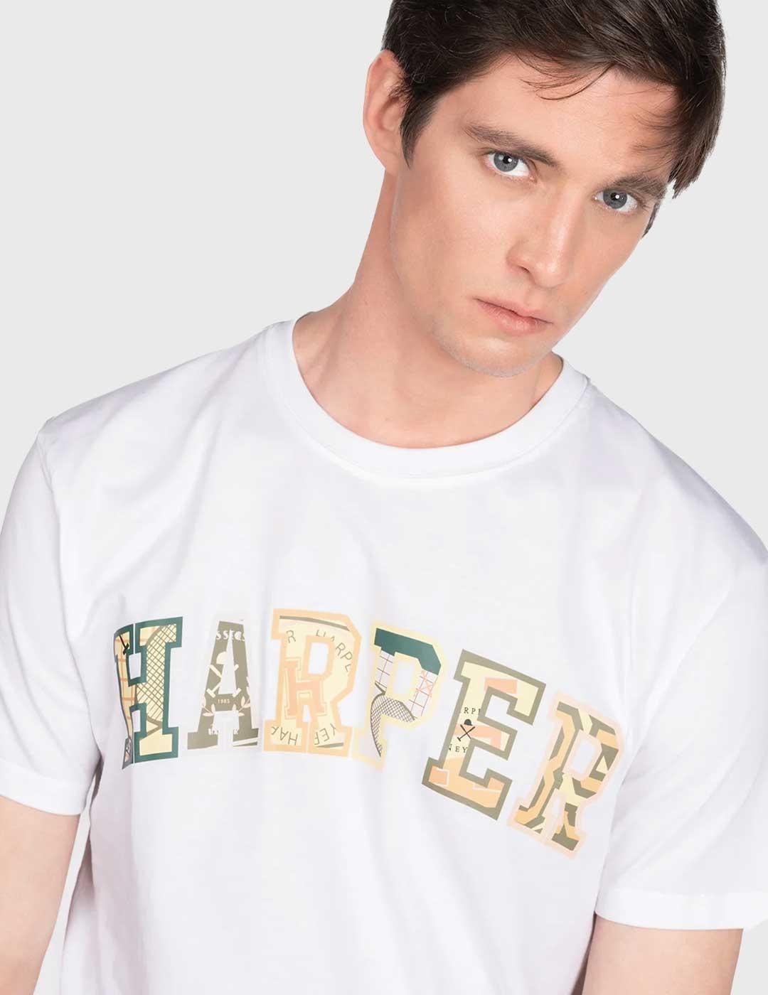 Harper & Neyer Camiseta Chicago blanca para hombre