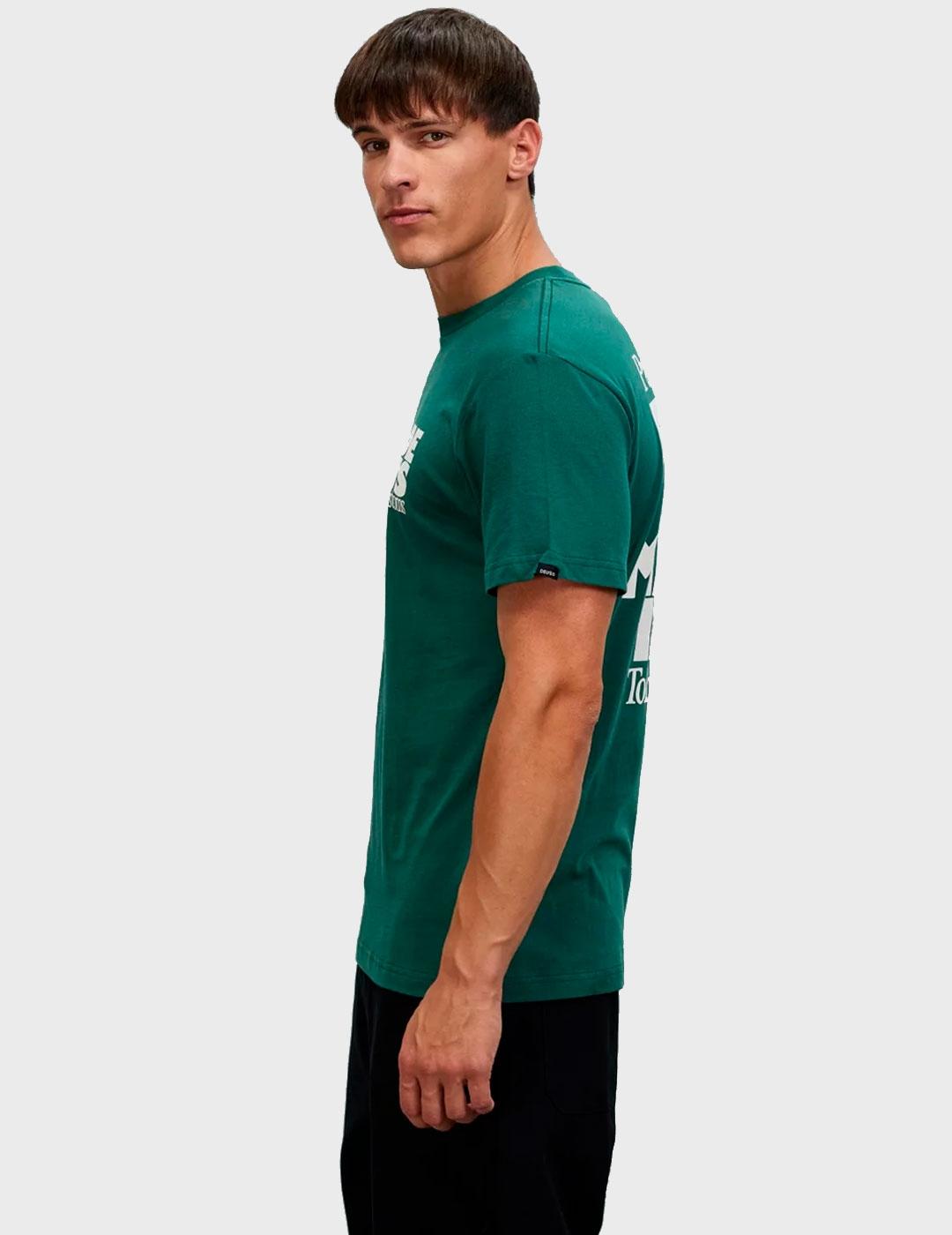Camiseta Deus Postal Tee Work Green verde para hombre