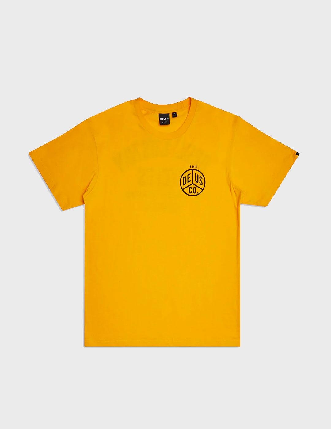 Camiseta Deus Dice Tee Spectra amarilla para hombre