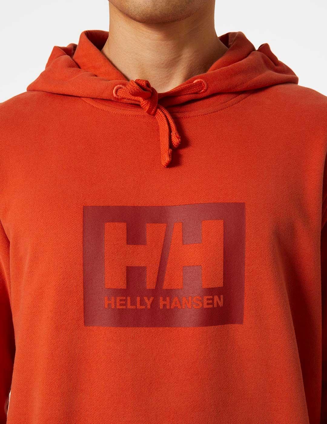 Sudadera Helly Hansen HH Box naranja para hombre