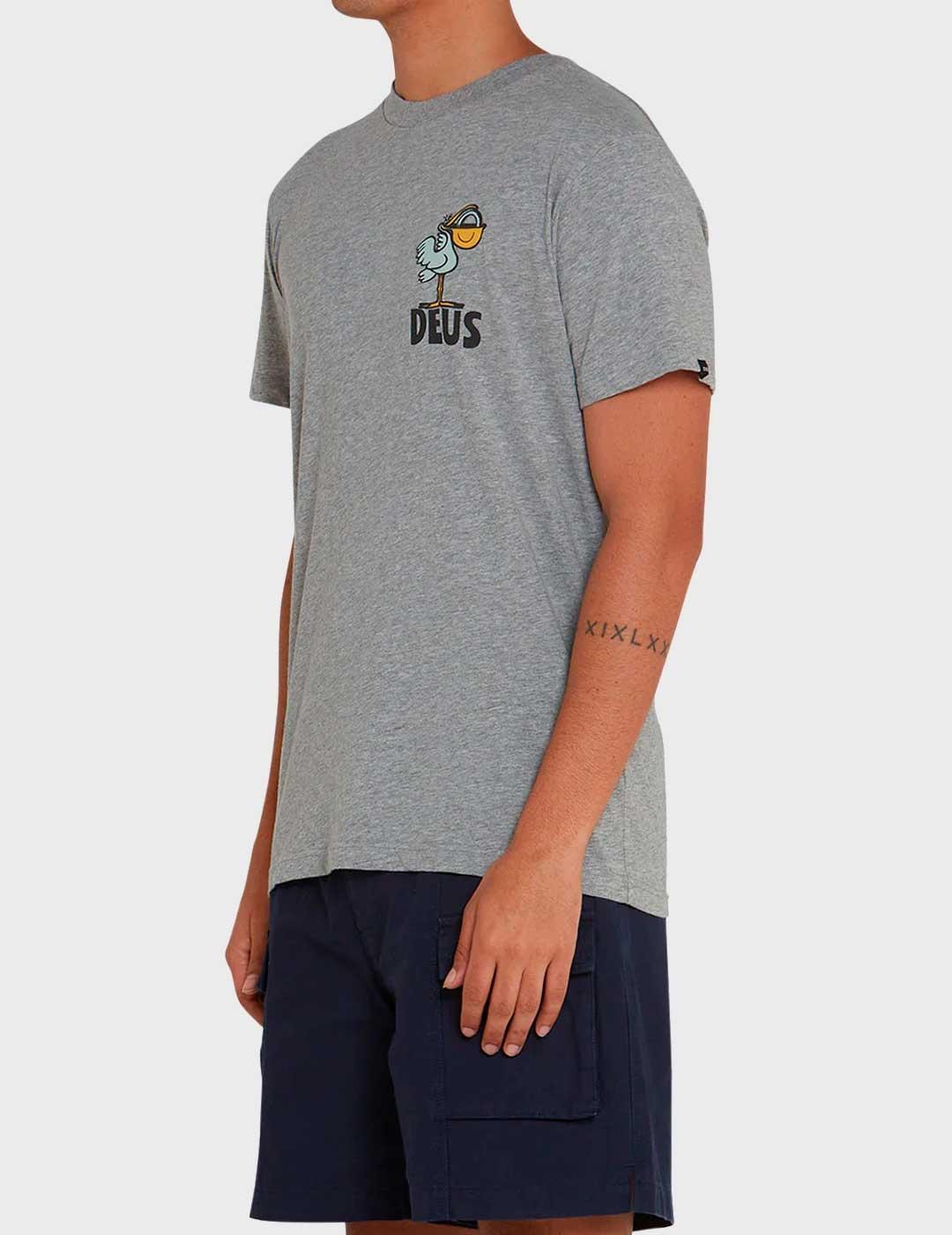 Camiseta Deus Pegasus gris para hombre