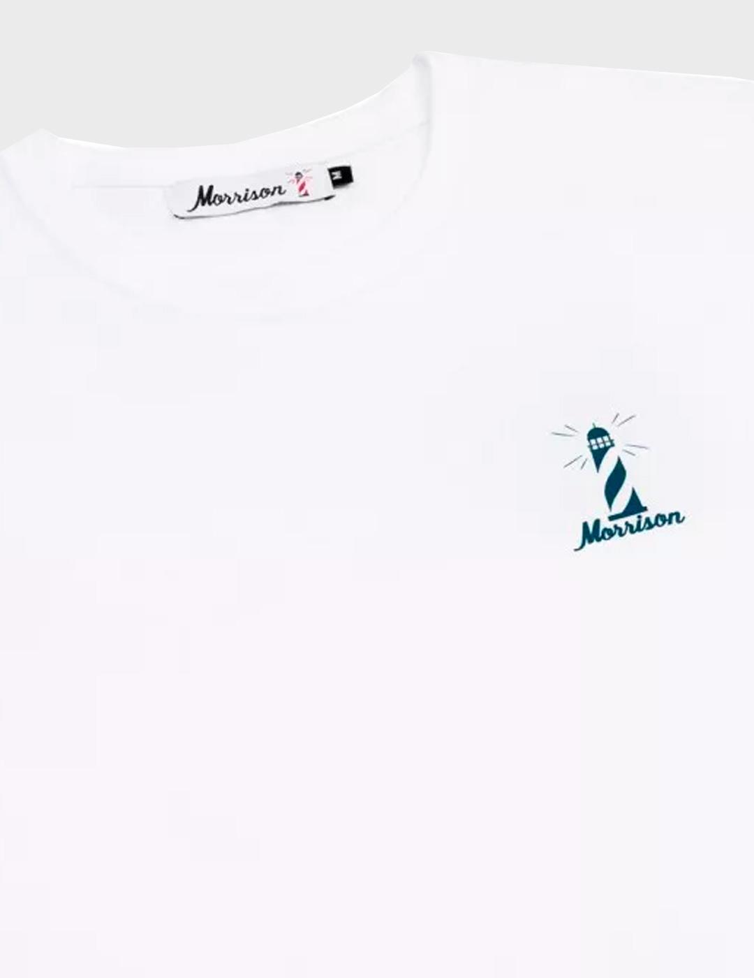 Camiseta Morrison Inka blanca unisex