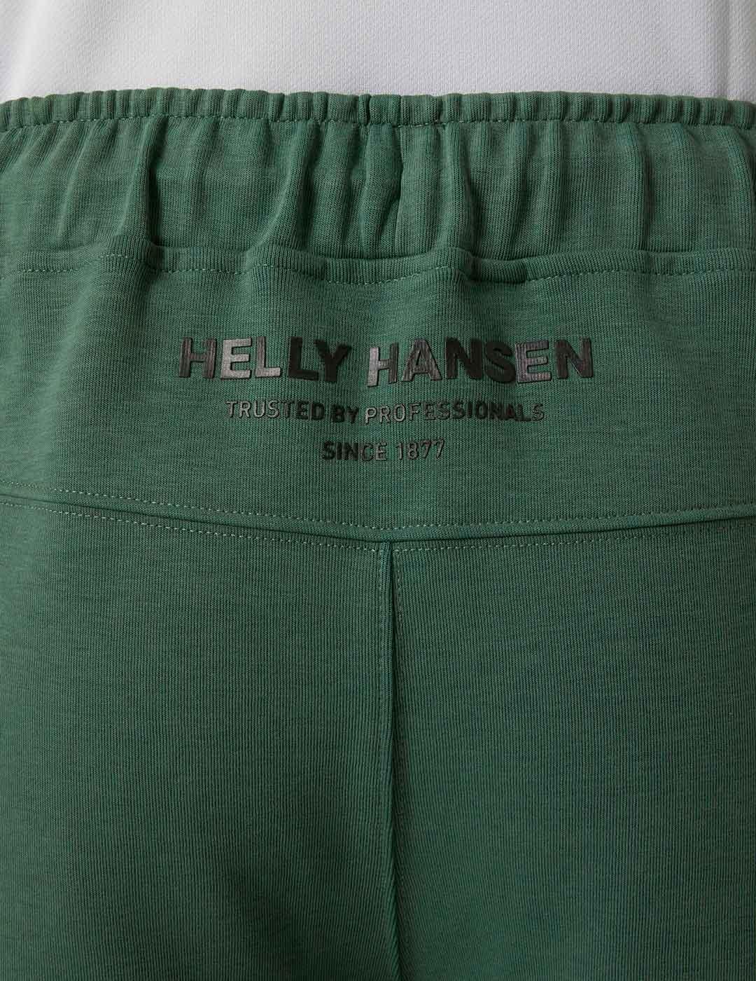 Pantalón corto Helly Hansen Move Sweat verde para hombre