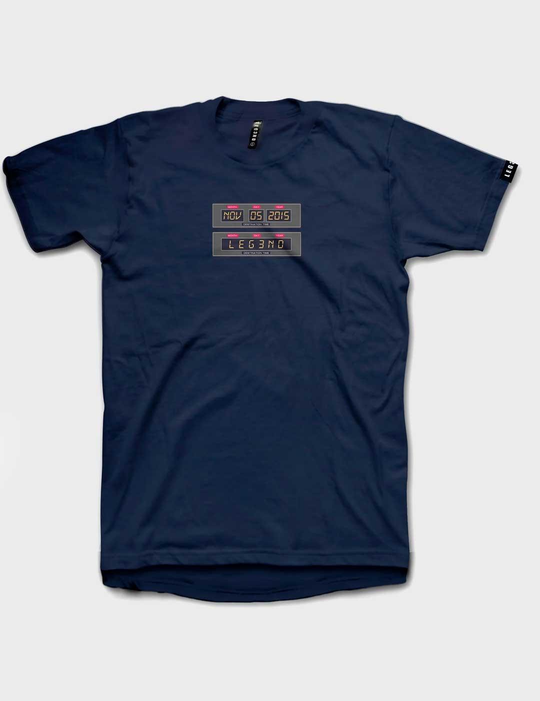 Camiseta Leg3nd Futuro marina unisex