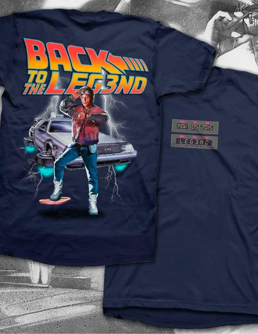 Camiseta Leg3nd Futuro marina unisex